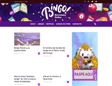Tablet Screenshot of bingoelectronicoonline.com